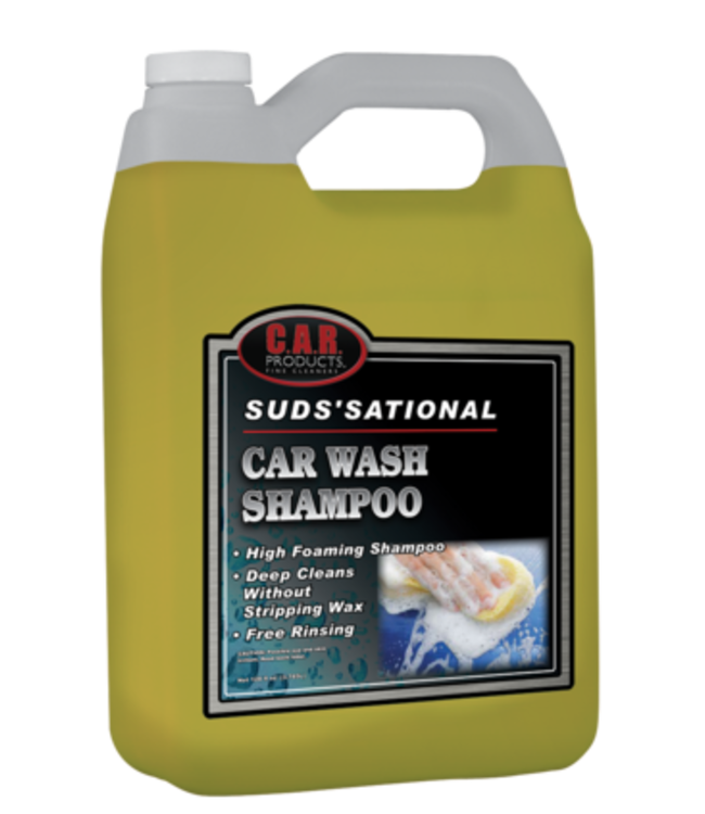 CAR PRODUCTS SUDS'SATIONAL CAR WASH 128oz.