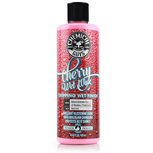 Cherry Wet Wax Brilliant Glistening Shine Carnauba Wax 16oz