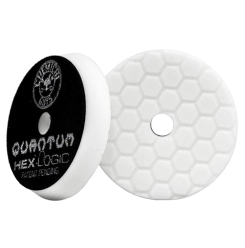 Hex-Logic Quantum Light-Medium Polishing Pad, White (5.5 Inch)
