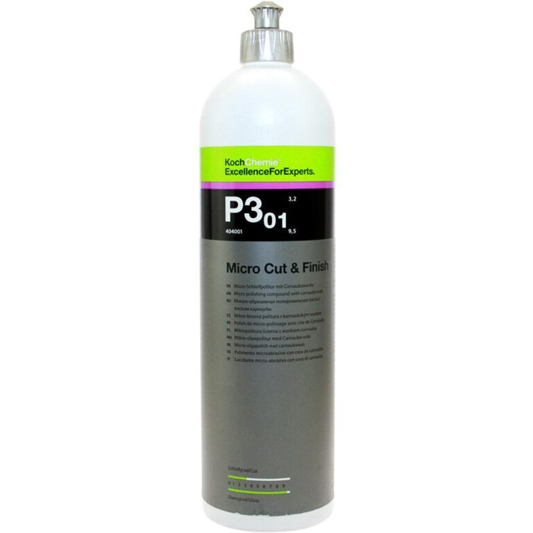 Koch Chemie Micro Cut & Finish Polish w/ Carnauba Wax | P3.01- 33oz