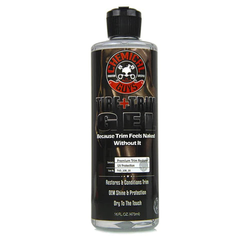 Tire and Trim Gel for Plastic and Rubber 16oz