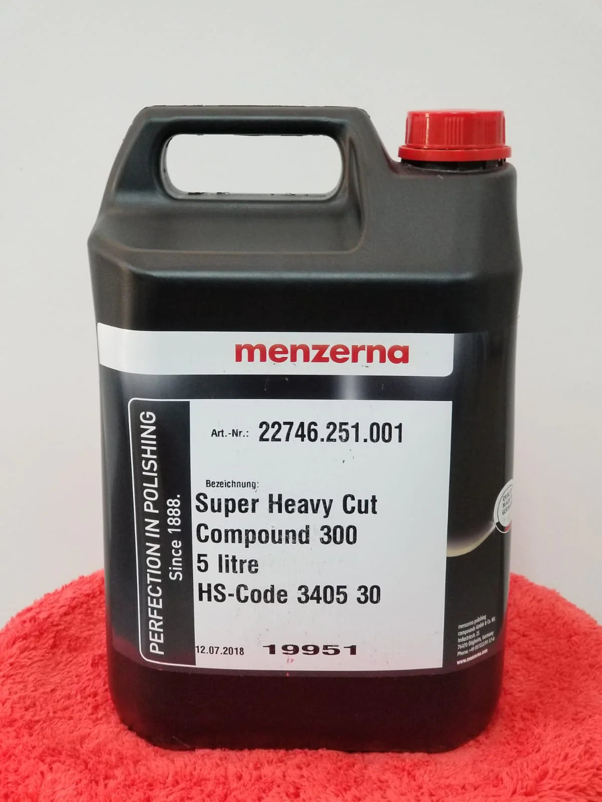 Menzerna Super Heavy Cut Compound 300 5 Liter