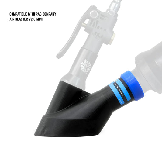 Air+Vac Oval Attachment for the Rag Company Ultra Air Blaster Version 2 & Mini (Air Blaster Mini se vende por separado)
