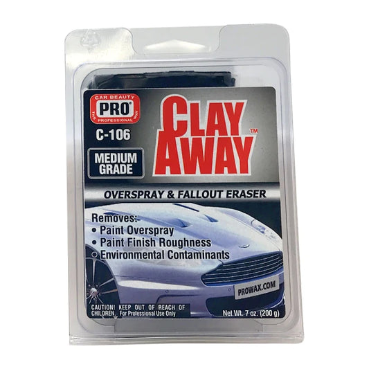 CLAY AWAY OVERSPRAY & FALLOUT ERASER MED GRADE EA.