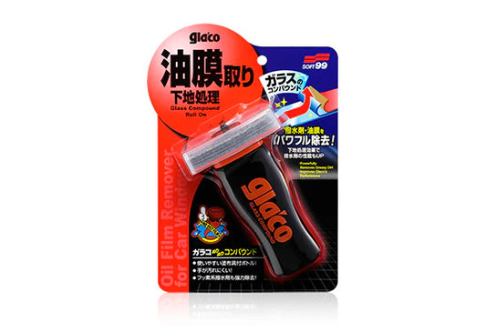 Glaco Glass Compound Roll On – Removes Water Spots, Traffic Film & Old Coatings