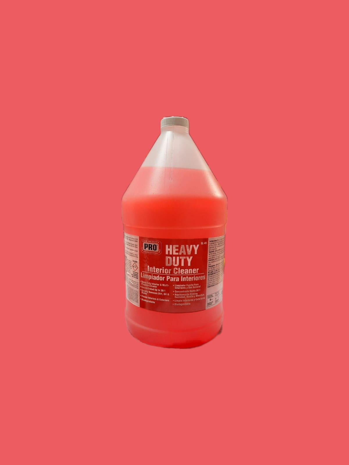 HEAVY DUTY INTERIOR CLEANER - Galón 128oz