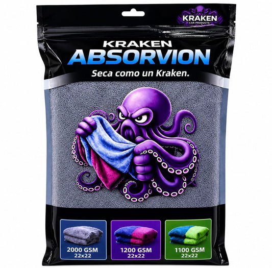 Microfiber Towel Gray 2000 GSM 22x22