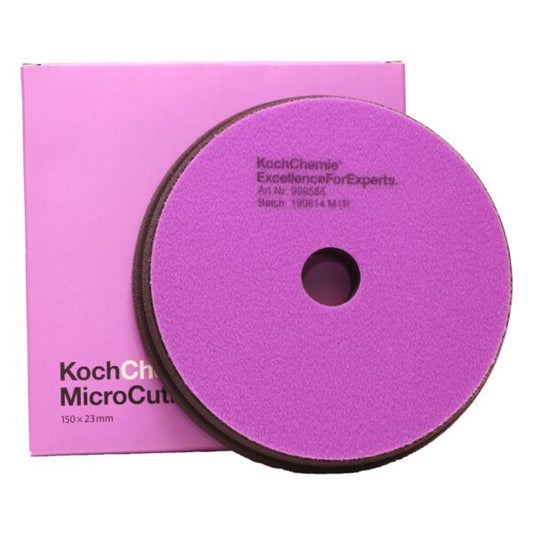 3" Koch Chemie Micro Cut Pad | Purple Foam Finishing