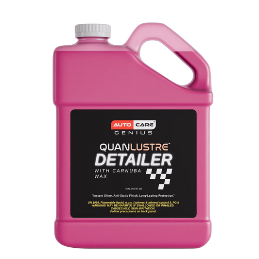Quan Lustre Detailer With Carnuba Wax ! Gallon