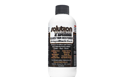 Solution Finish Black Trim Restorer 12oz.