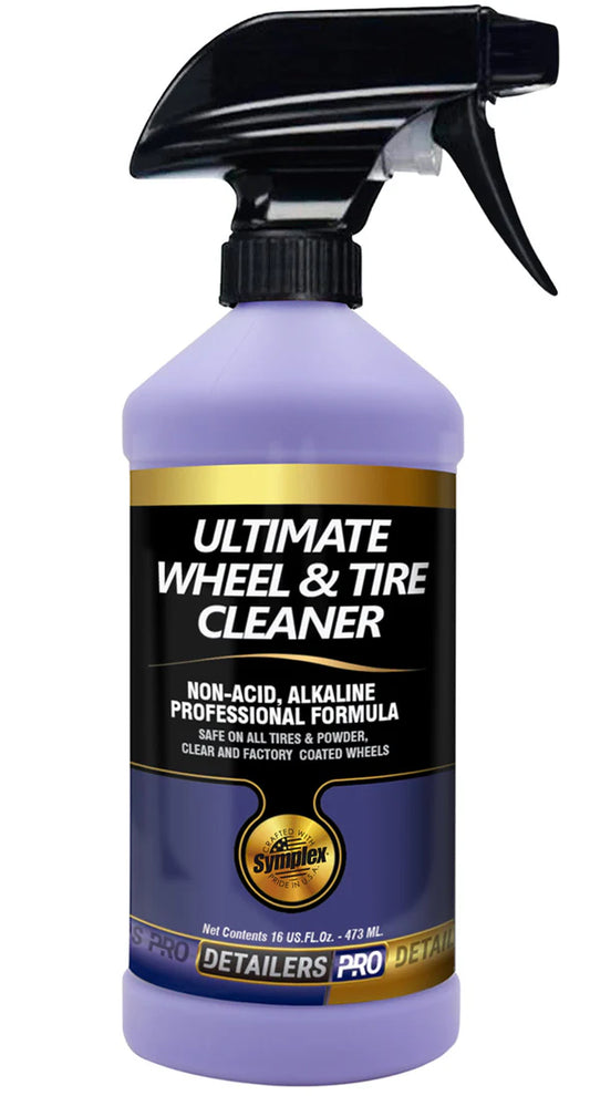 Ultimate Wheel & Tire Cleaner - Tecnología alcalina no ácida 16 oz.