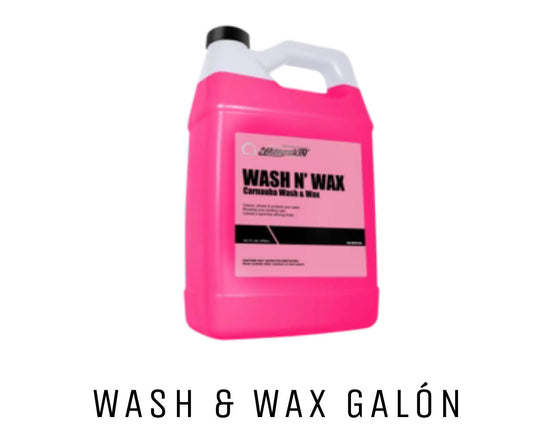 WASH & WAX GALÓN 128 oz