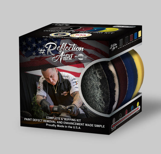 Buff and Shine Reflection Artist Complete Buffing Kit 5 pads