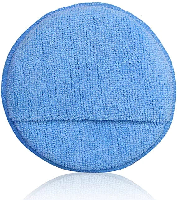 Rounded Microfiber Applicator with Pocket