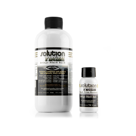 Solution Finish Black Trim Restorer 1oz.